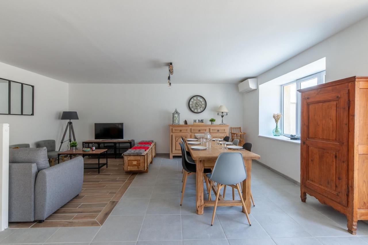 Gite Du Tilleul - Maison Climatisee Pour 8 Voyageurs Houesville Bagian luar foto